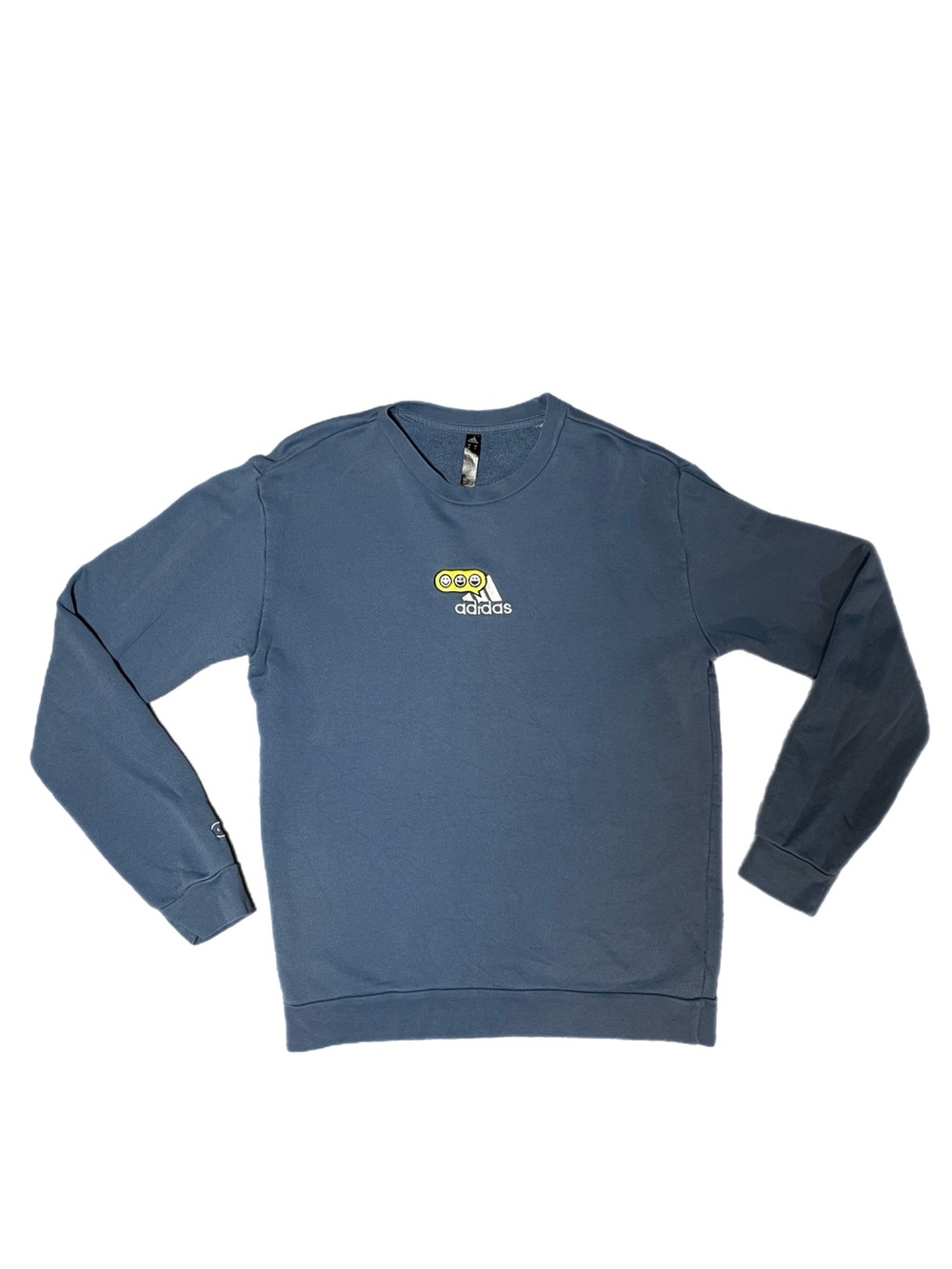 ADIDAS Embroidered Optimoticons Crewneck Sweatshirt